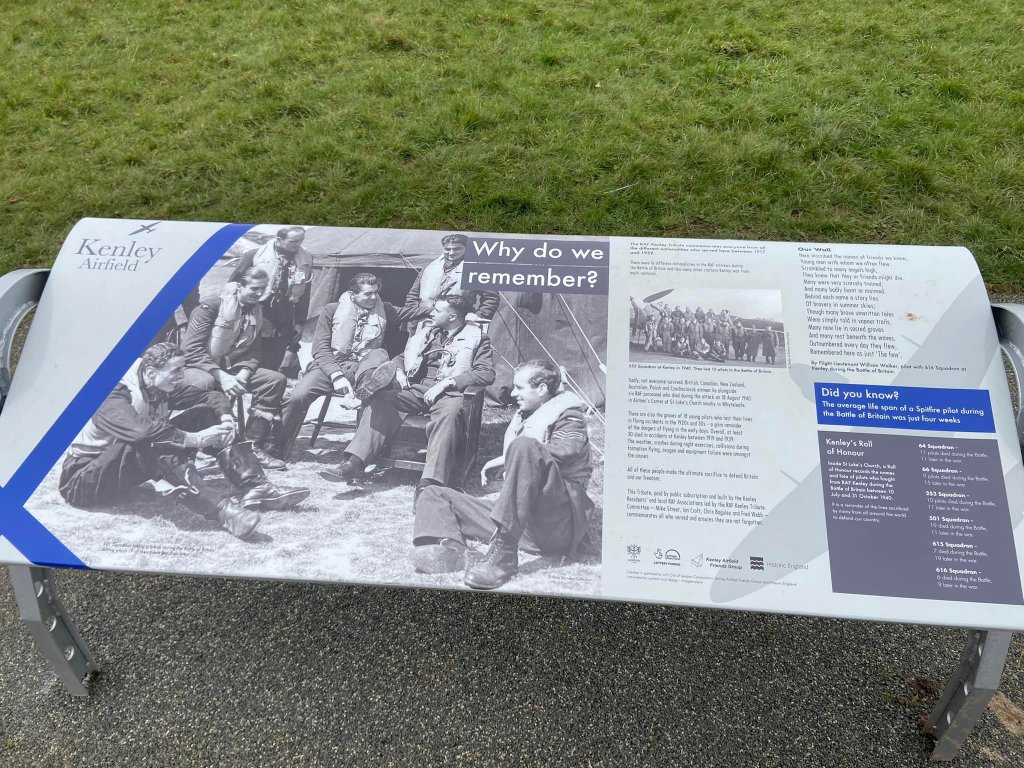 Information board about the Tribute Pen