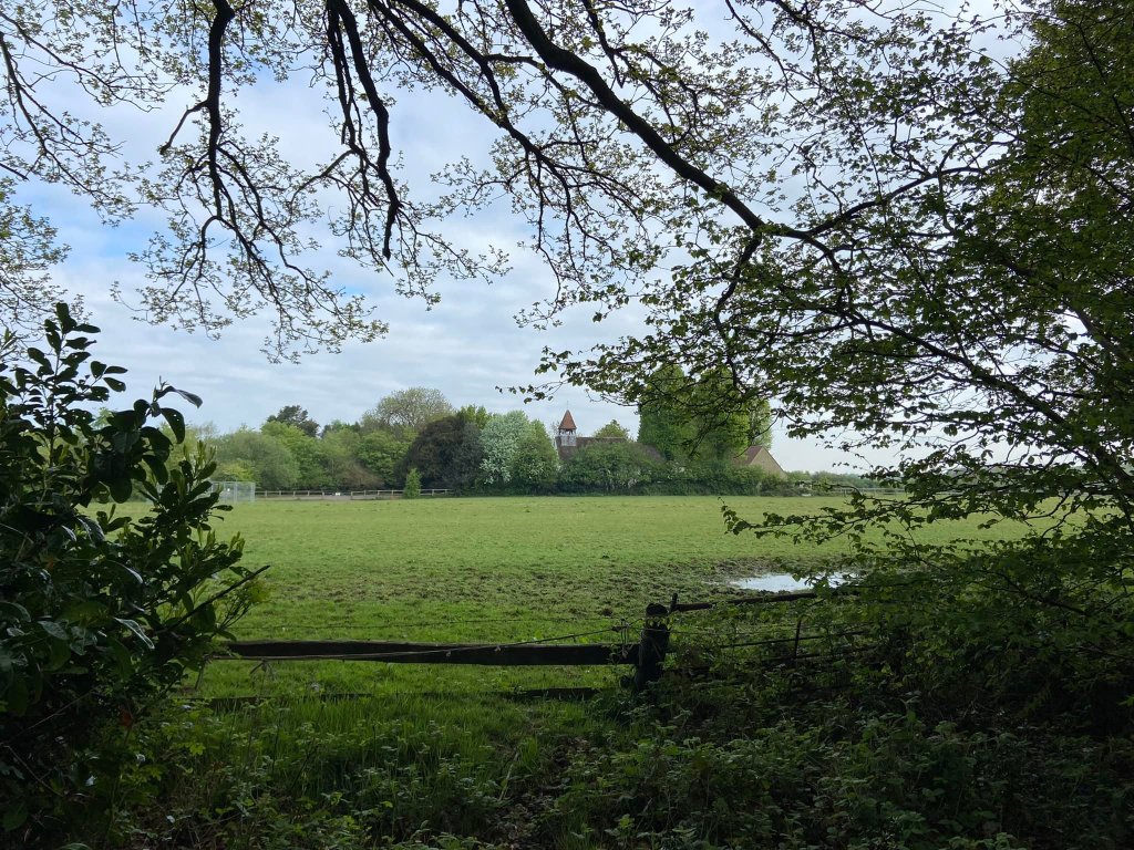 St Mary's Church is visible to the right
