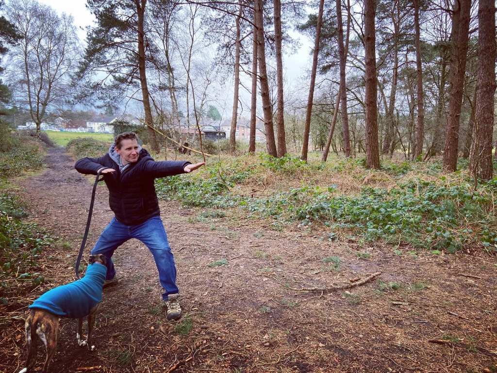 Turn right at the junction where you can see the cricket pavilion over to the left